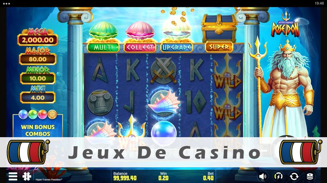 Démo de la machine à sous Hyper Frames Poseidon Slot