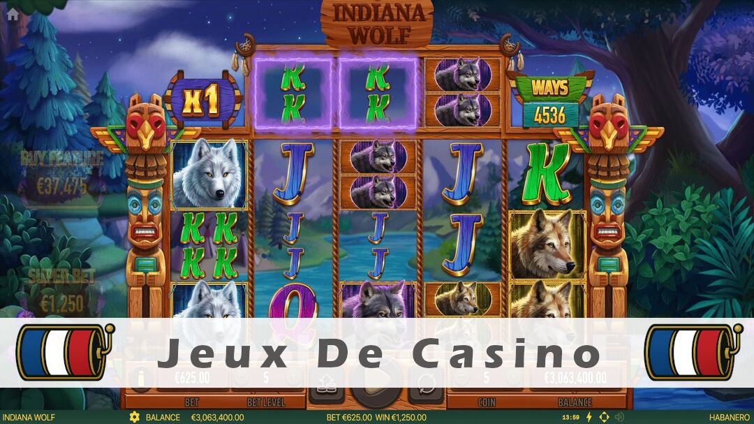 Démo de la machine à sous Indiana Wolf Slot