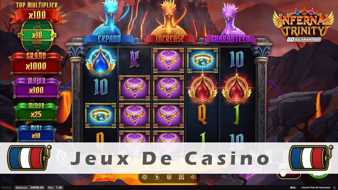 Démo de la machine à sous Infernal Trinity GO Guaranteed Slot