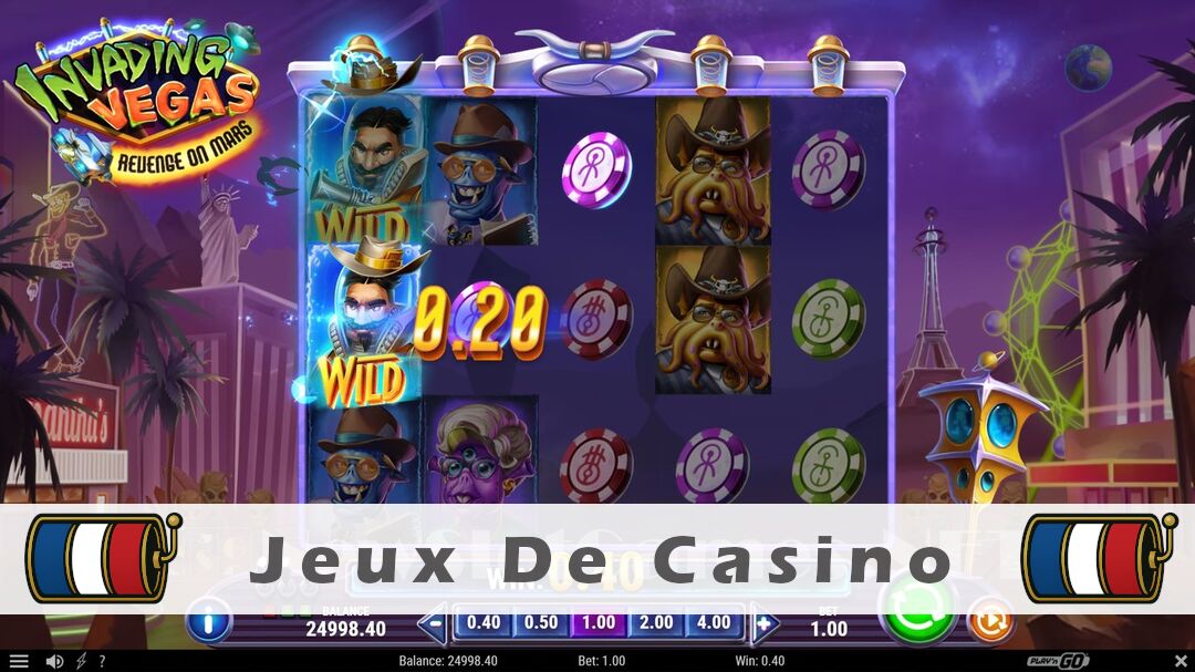 Démo de la machine à sous Invading Vegas Revenge on Mars Slot