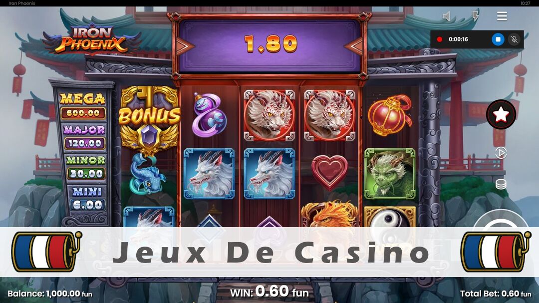 Démo de la machine à sous Iron Phoenix Slot