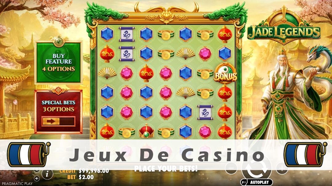 Démo de la machine à sous Jade Legends Slot