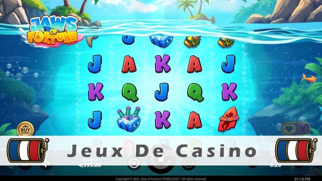Démo de la machine à sous Jaws of Fortune Slot