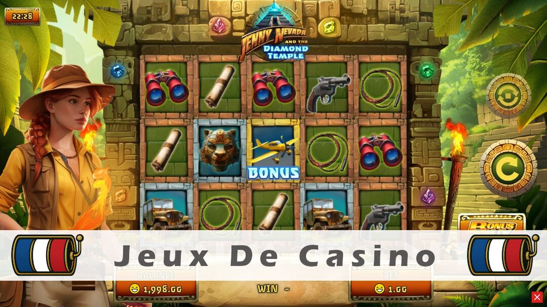 Démo de la machine à sous Jenny Nevada and the Diamond Temple Slot