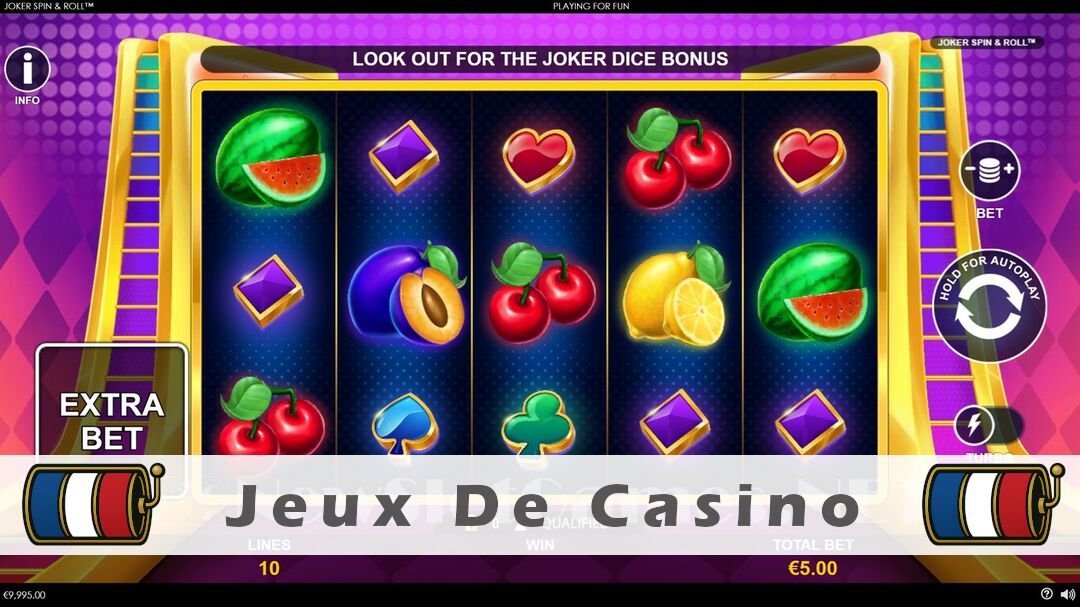 Démo de la machine à sous Joker Spin & Roll Slot
