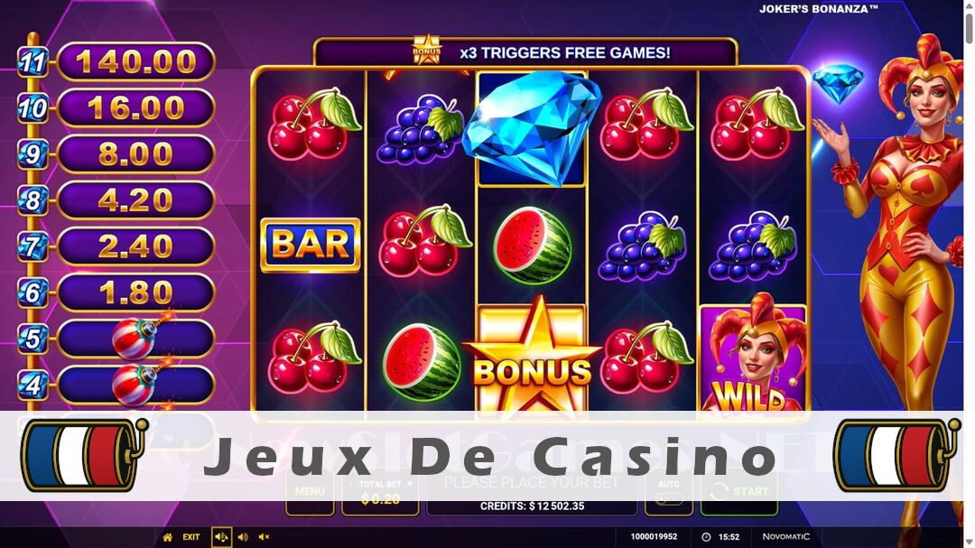 Démo de la machine à sous Jokers Bonanza Slot