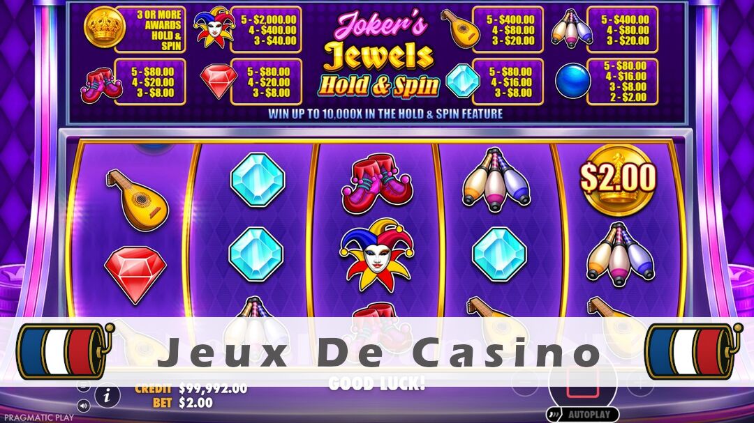 Démo de la machine à sous Jokers Jewels Hold & Spin Slot