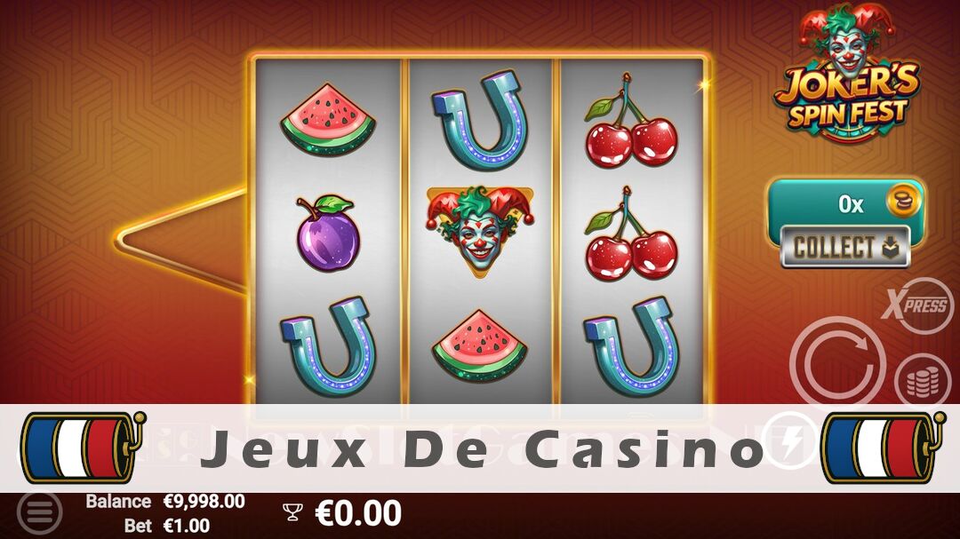 Démo de la machine à sous Jokers Spin Fest Slot