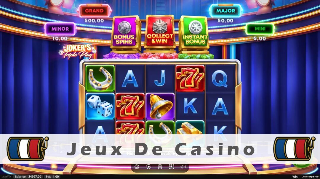 Démo de la machine à sous Jokers Triple Play Slot