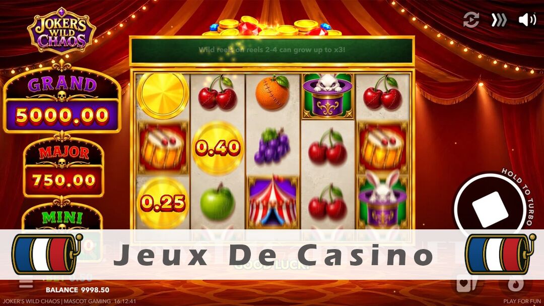 Démo de la machine à sous Jokers Wild Chaos Slot