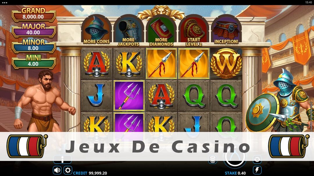 Démo de la machine à sous Julius Maximus Legend of the Arena Slot