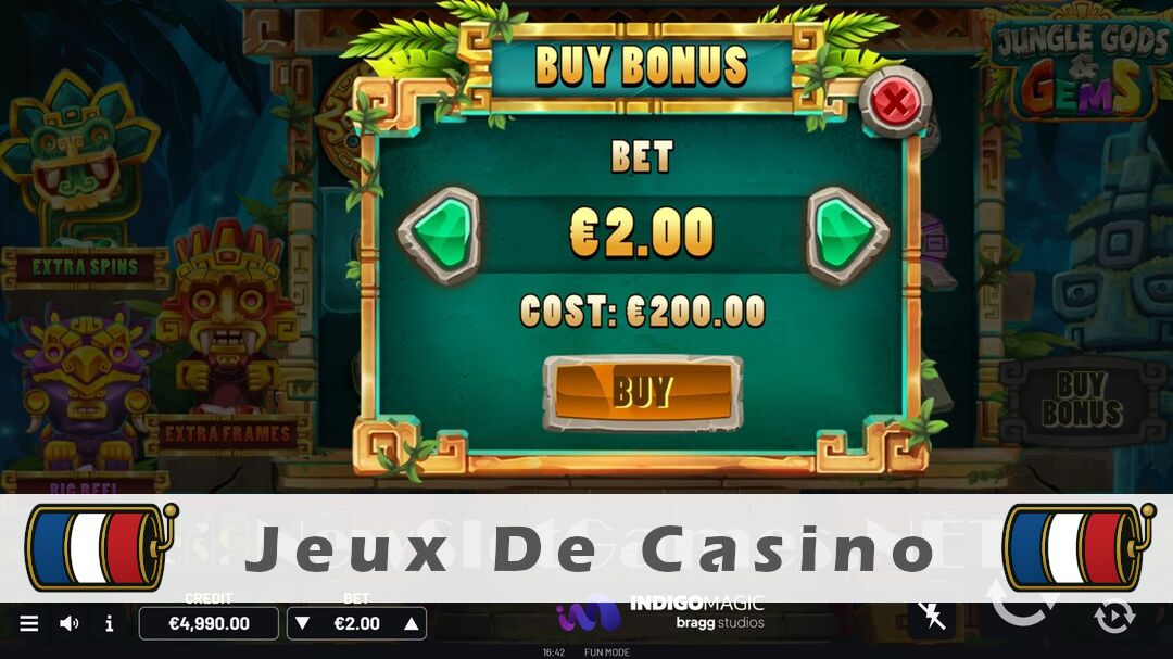 Démo de la machine à sous Jungle Gods & Gems Slot