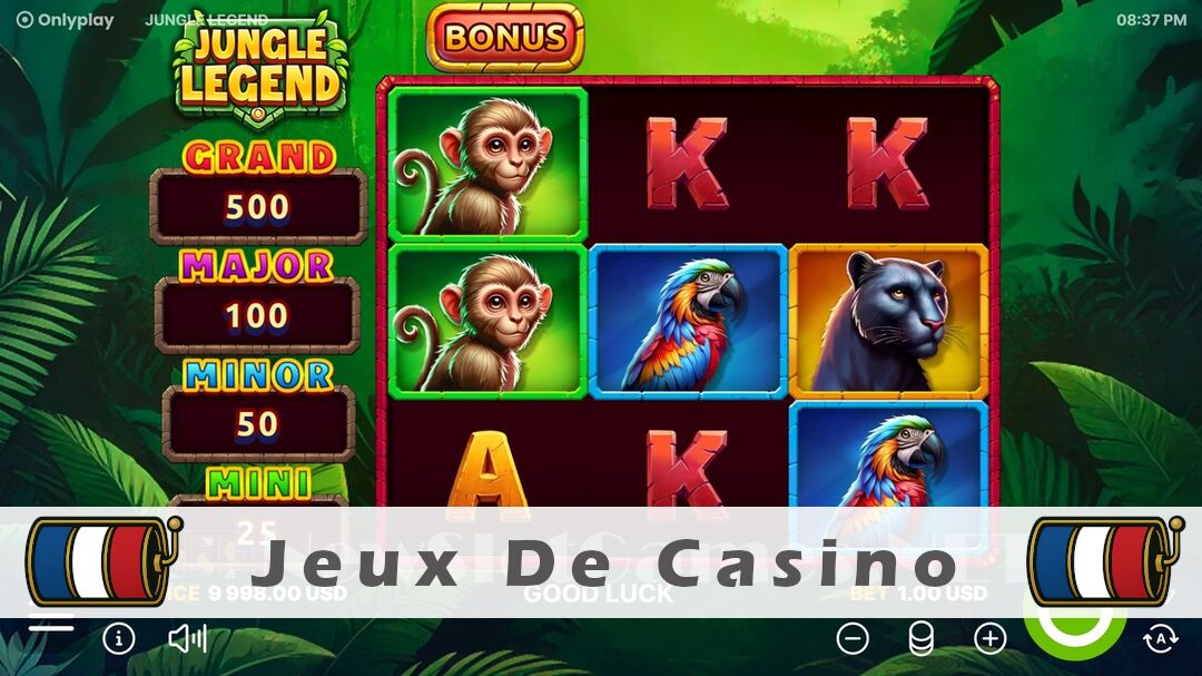 Démo de la machine à sous Jungle Legend Slot