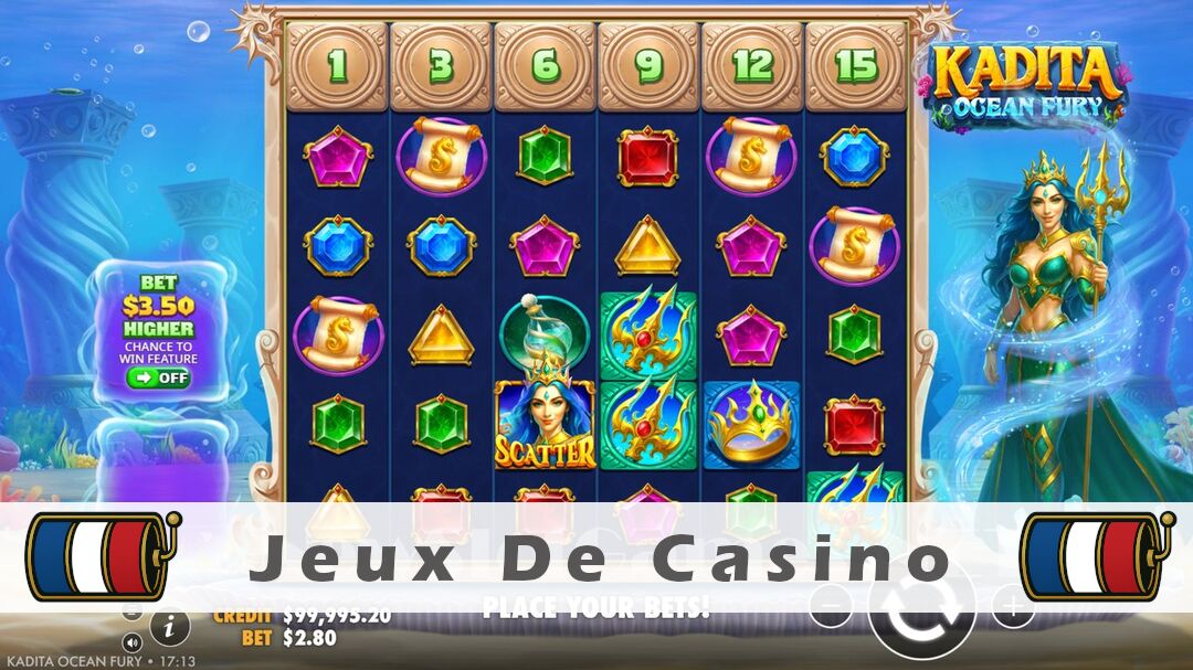 Démo de la machine à sous Kadita Ocean Fury Slot