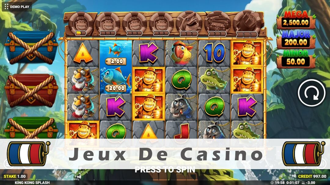 Démo de la machine à sous King Kong Splash Slot
