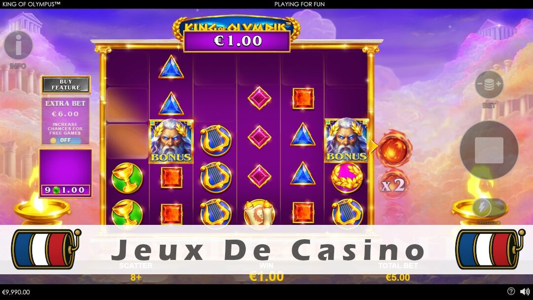 Démo de la machine à sous King of Olympus Slot