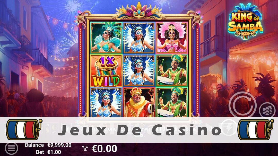 Démo de la machine à sous King of Samba Slot