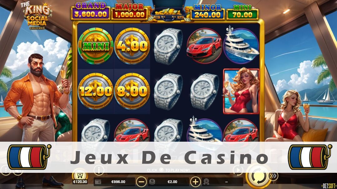 Démo de la machine à sous The King of Social Media Slot