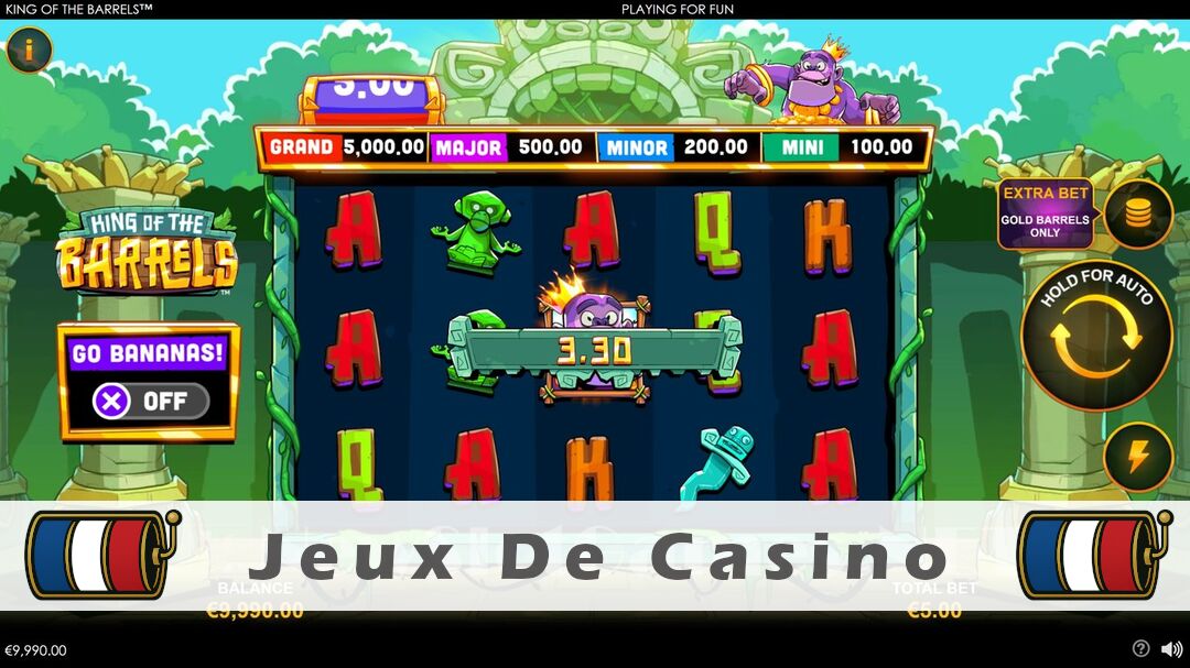Démo de la machine à sous King of the Barrels Slot
