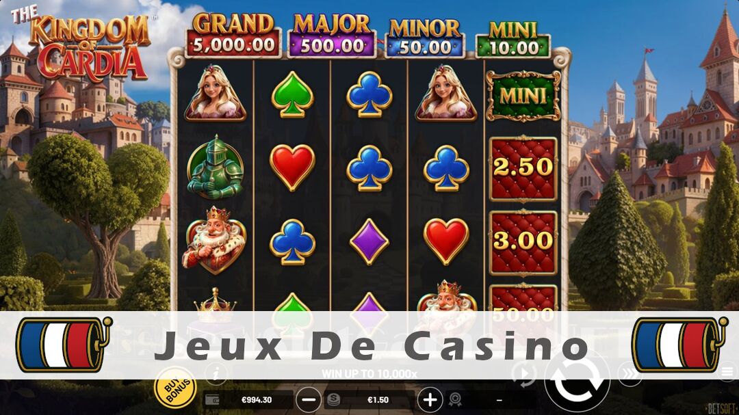 Démo de la machine à sous The Kingdom of Cardia Slot