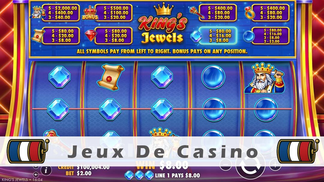 Démo de la machine à sous Kings Jewels Slot