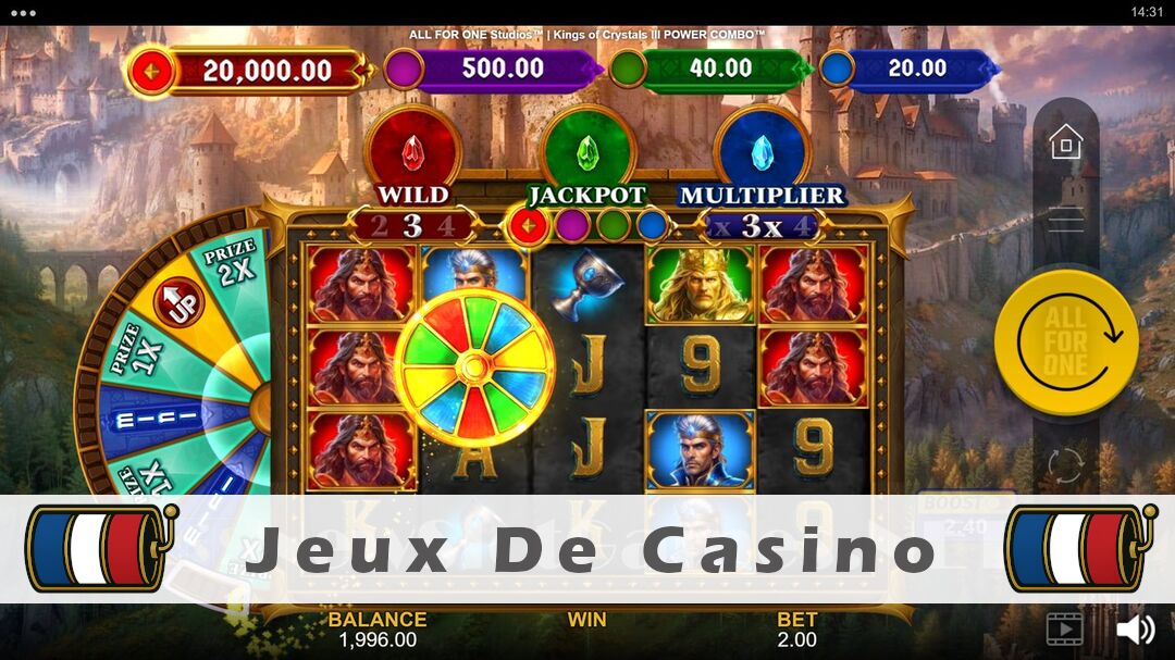 Démo de la machine à sous Kings of Crystals III Power Combo Slot