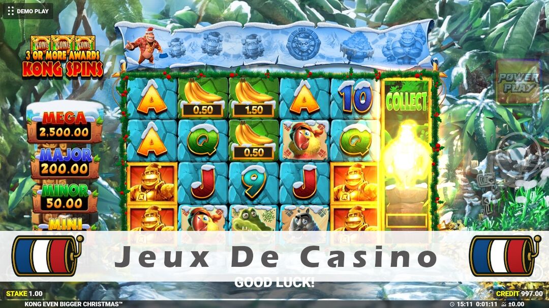 Démo de la machine à sous Kong Even Bigger Christmas Slot