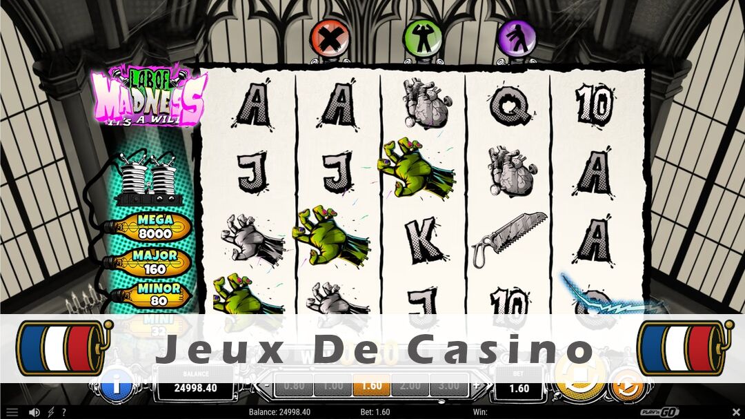 Démo de la machine à sous Lab of Madness Its A Wild! Slot