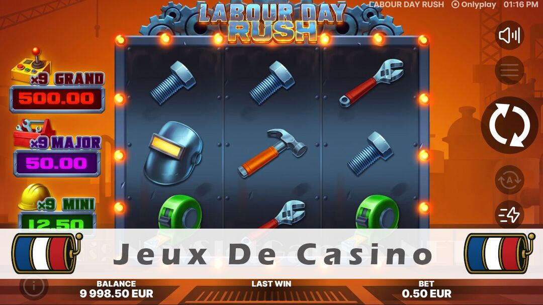 Démo de la machine à sous Labour Day Rush Slot