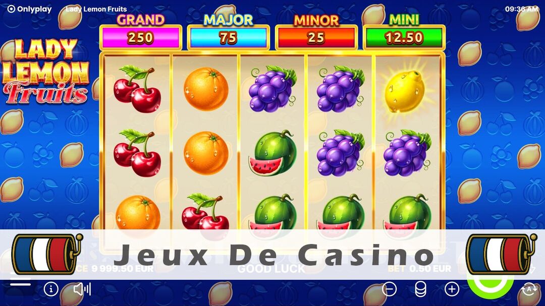 Démo de la machine à sous Lady Lemon Fruits Slot