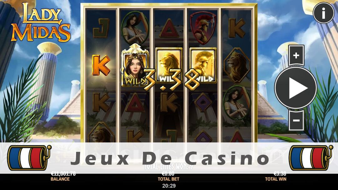 Démo de la machine à sous Lady Midas Slot