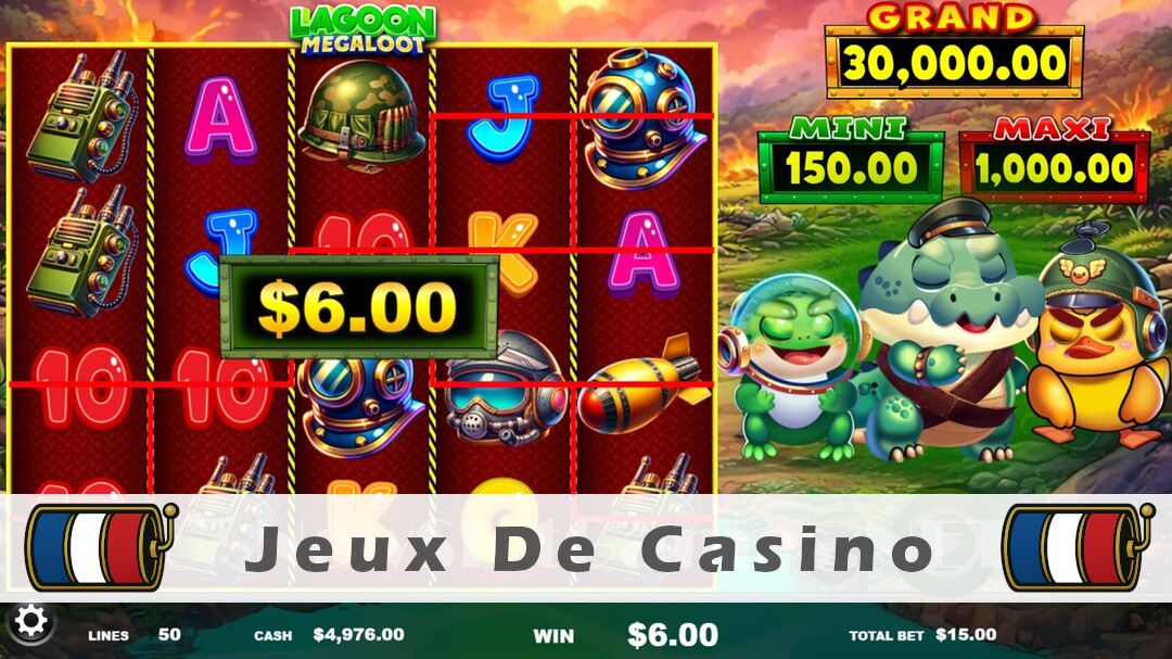 Démo de la machine à sous Lagoon MegaLoot Slot