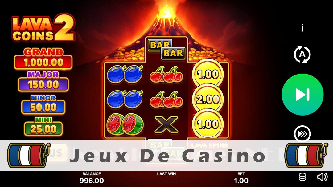 Démo de la machine à sous Lava Coins 2 Slot