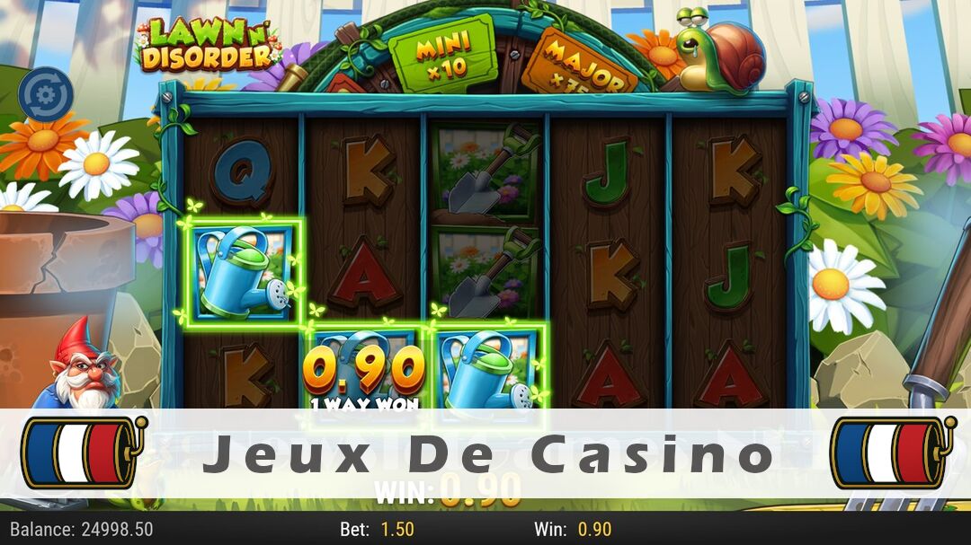 Démo de la machine à sous Lawn n Disorder Slot