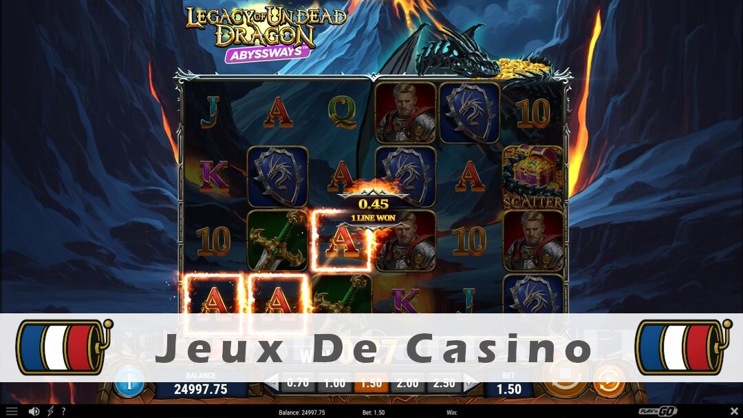 Démo de la machine à sous Legacy of Undead Dragon Abyssways Slot