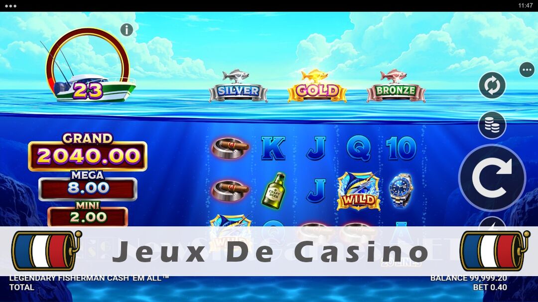 Démo de la machine à sous Legendary Fisherman Cash Em All Slot