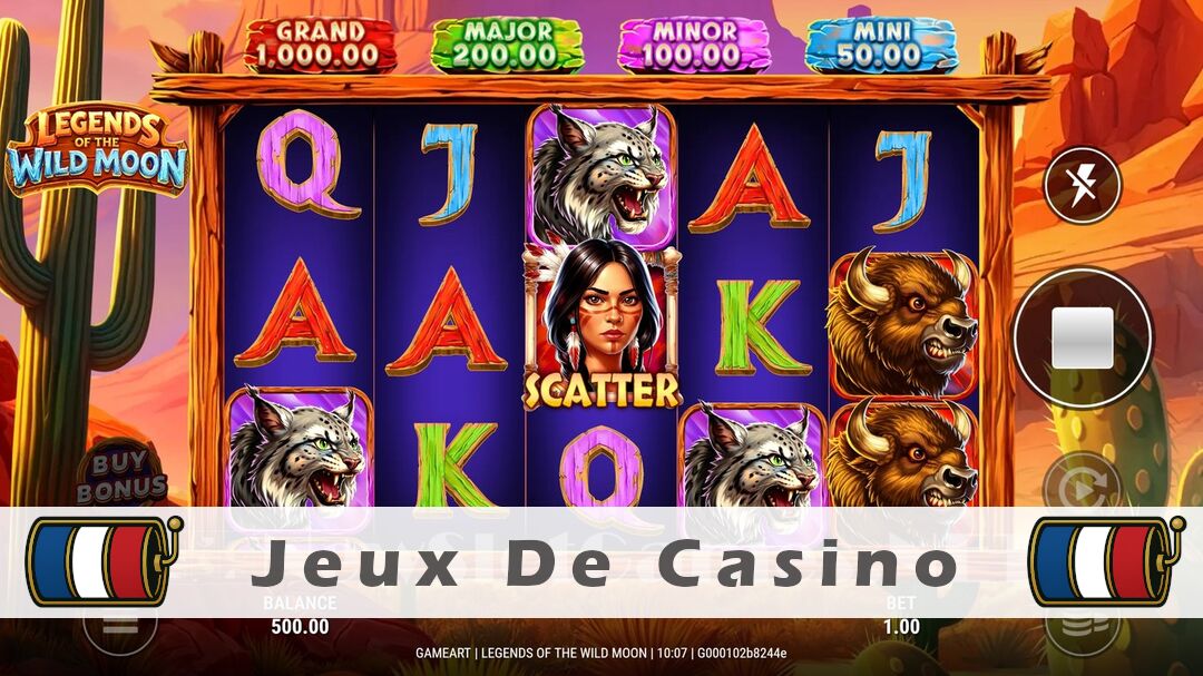 Démo de la machine à sous Legends of the Wild Moon Slot