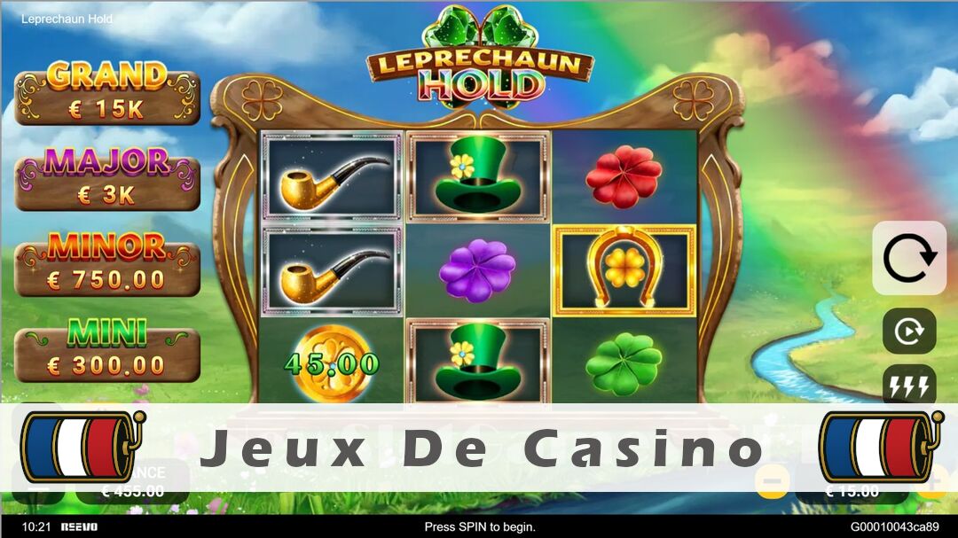 Démo de la machine à sous Leprechaun Hold Slot