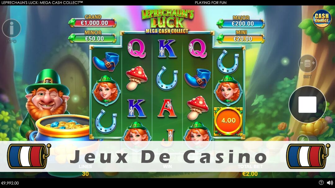 Démo de la machine à sous Leprechauns Luck Mega Cash Collect Slot