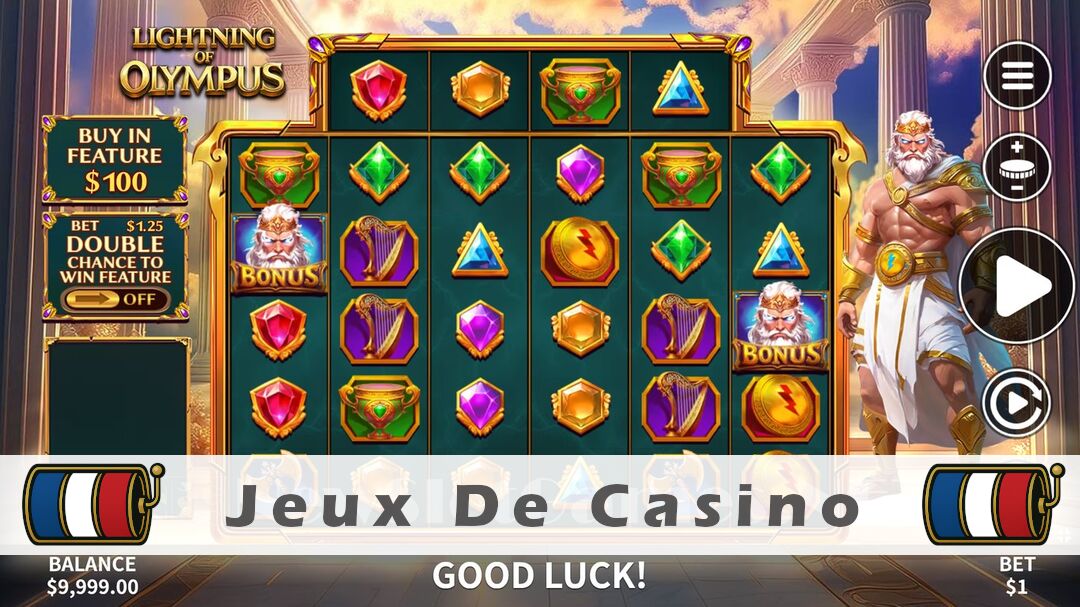 Démo de la machine à sous Lightning of Olympus Slot