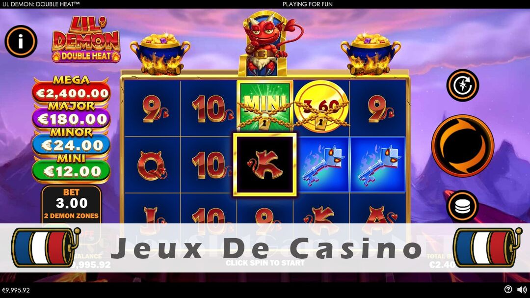 Démo de la machine à sous Lil Demon Double Heat Slot