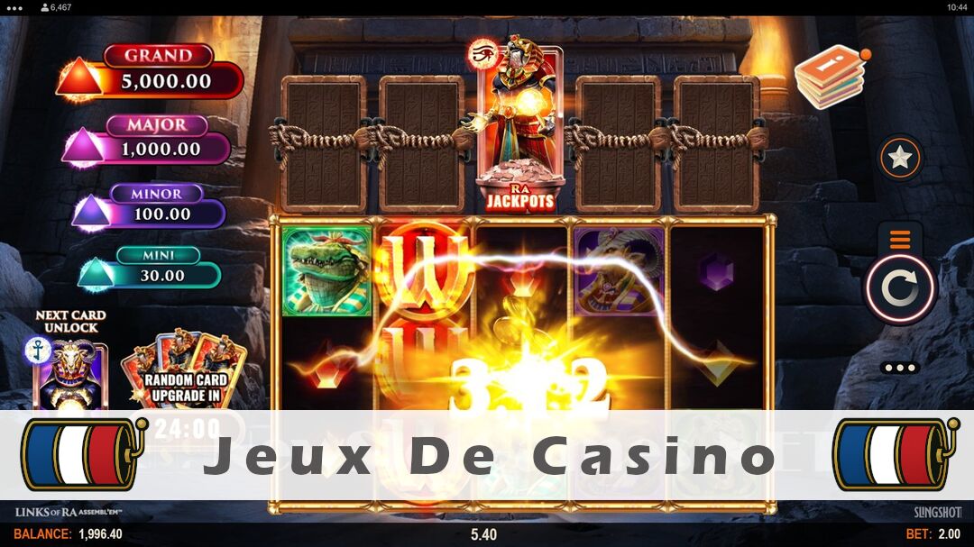 Démo de la machine à sous Links of Ra Assemblem Power Combo Slot