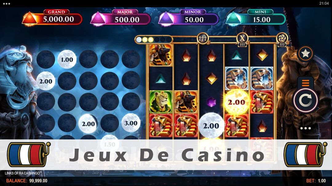 Démo de la machine à sous Links of Ra Cashingo Slot