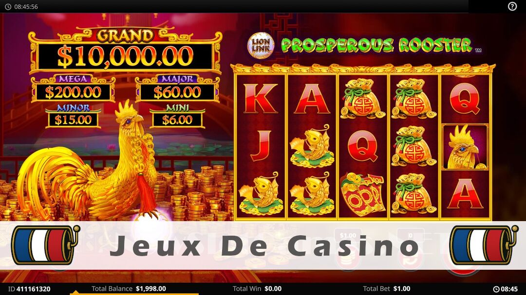 Démo de la machine à sous Lion Link Prosperous Rooster Slot