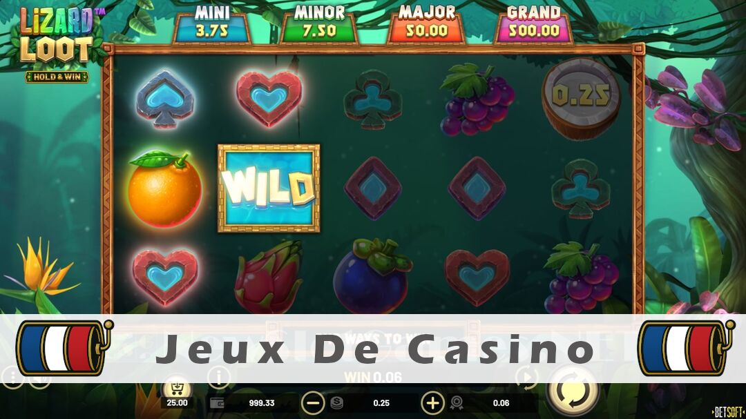 Démo de la machine à sous Lizard Loot Hold & Win Slot