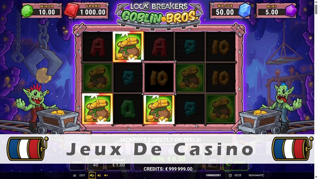 Démo de la machine à sous Lock Breakers - Goblin Bros Slot