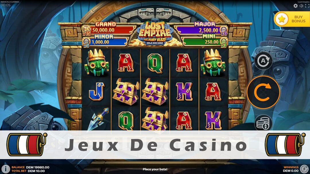 Démo de la machine à sous Lost Empire Slot