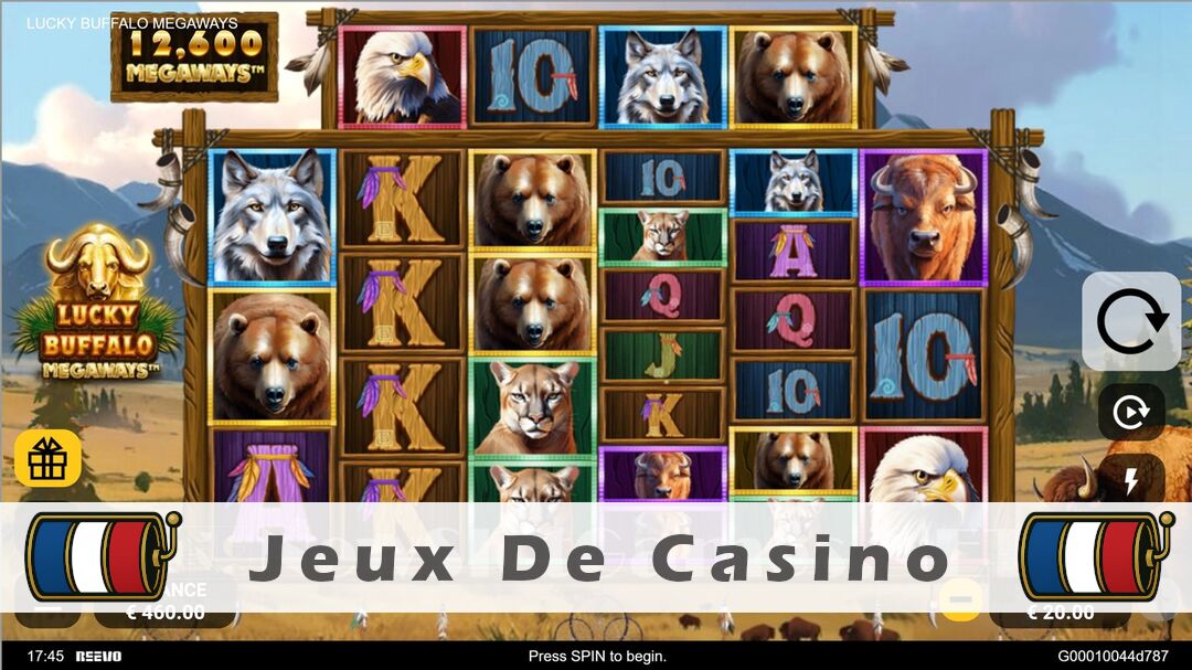 Démo de la machine à sous Lucky Buffalo Megaways Slot