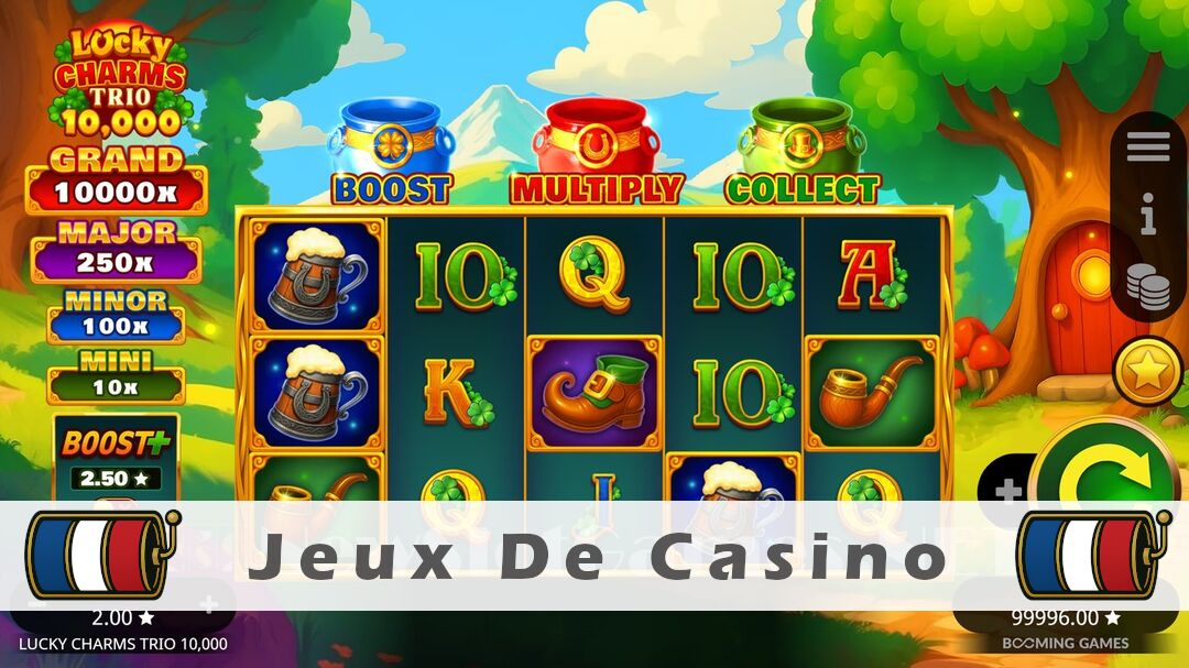 Démo de la machine à sous Lucky Charms Trio 10000 Slot