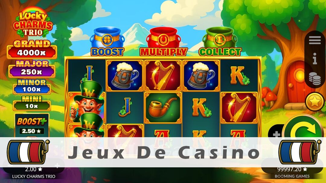 Démo de la machine à sous Lucky Charms Trio Slot